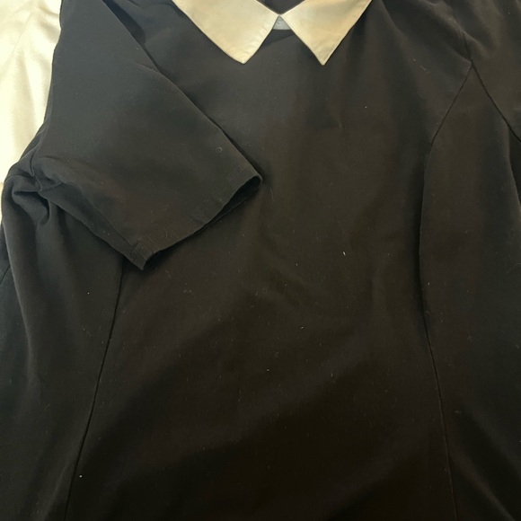 Wednesday Adams dress Xl juniors cute dress for everyday we used for costume. - Picture 3 of 4